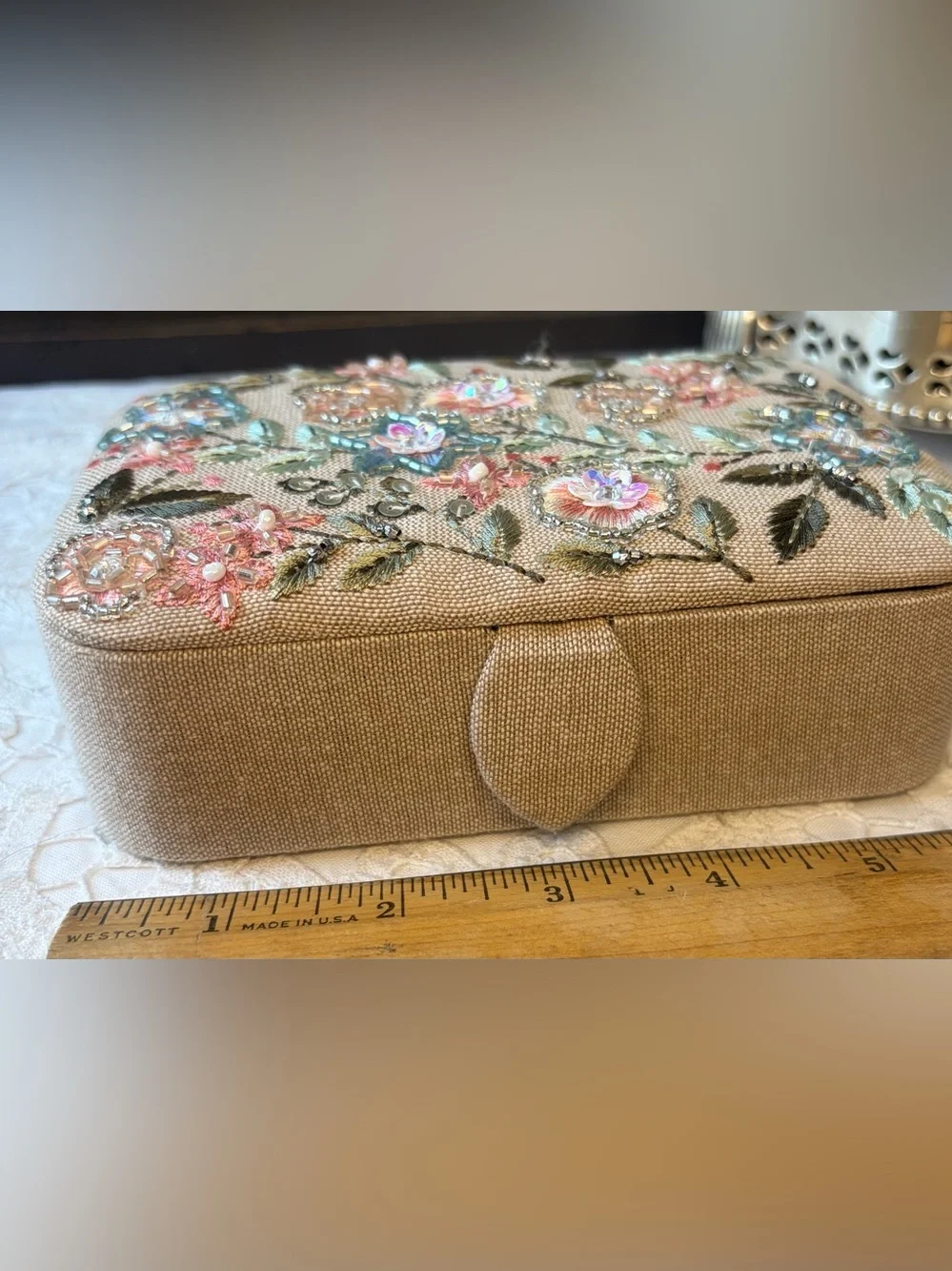 N/A beaded embroidered